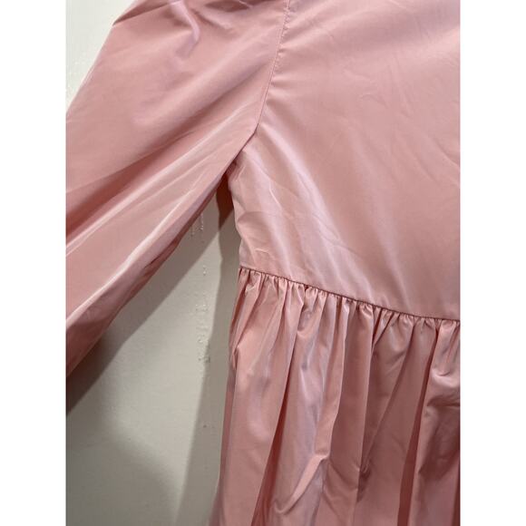 Coquette Ballet Romantic Babydoll Empire Waist Mini Dress 2XS Barbiecore Minimal - Picture 15 of 16